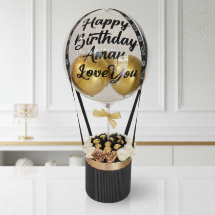 CHOCOLATE WITH BALLONS