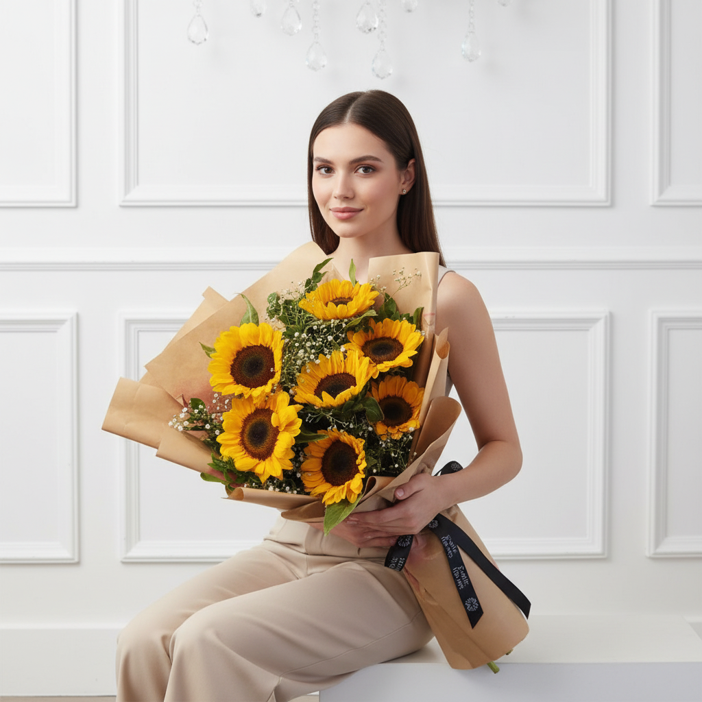 SUNFLOWERS WITH LOVE - Image 2
