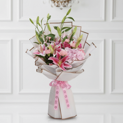 LILYUM HYDRENGEA COMBINATION