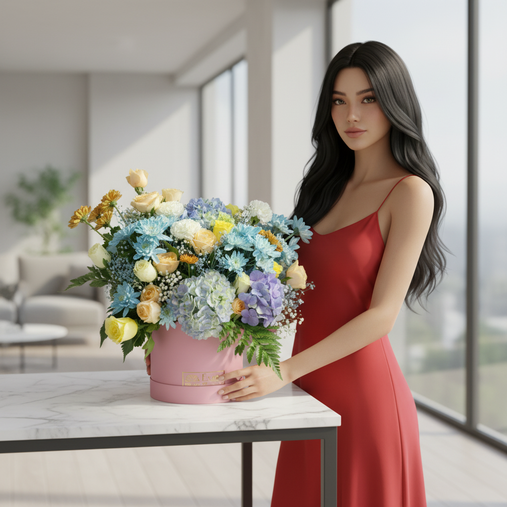 “Pastel Harmony Bloom Box” - Image 4
