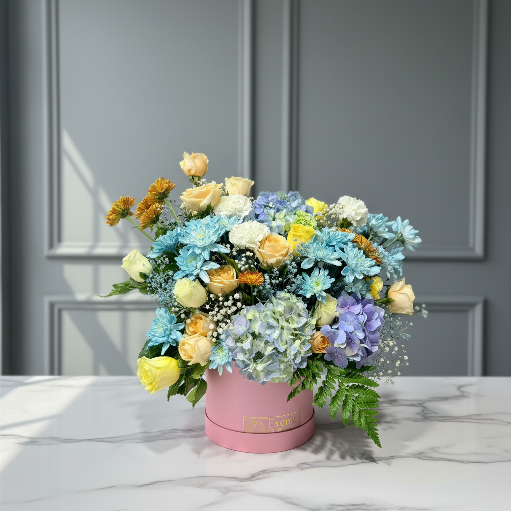 “Pastel Harmony Bloom Box”