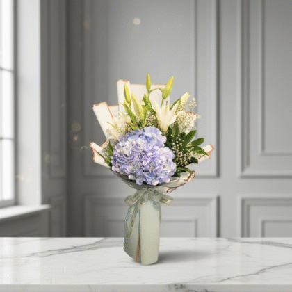 Azure Elegance Bouquet