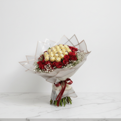 “Golden Love Indulgence Bouquet”