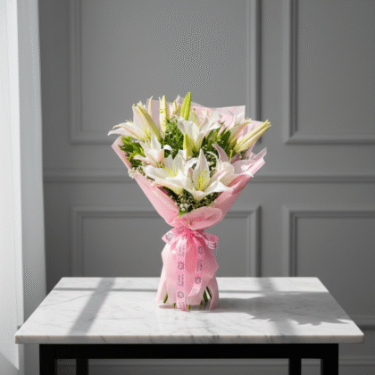 Pink Pearl Lilies