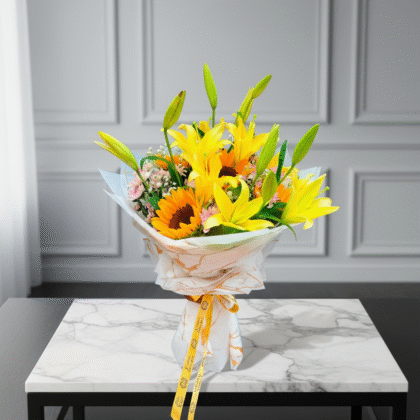 Golden Bloom Harmony
