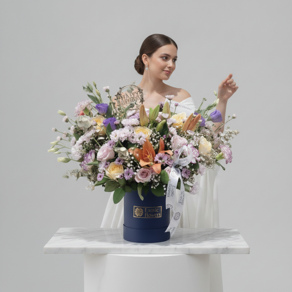 Royal Pastel Symphony Bloom Box - Image 3