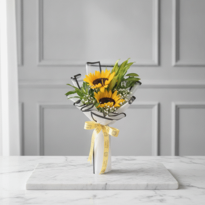 Sunlit Charm Hand Bouquet