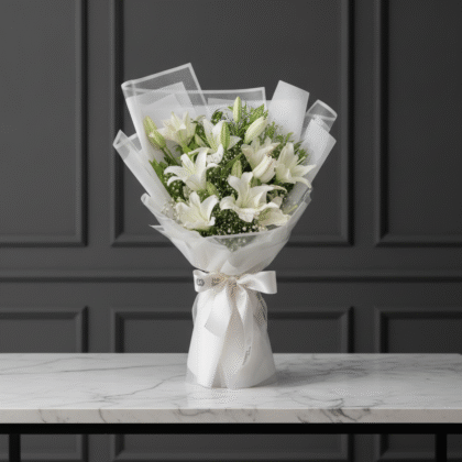 Pure Grace Lily Bouquet