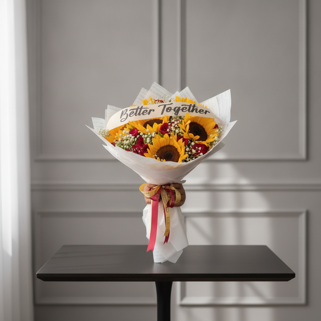 Golden Harmony Bouquet - Image 4