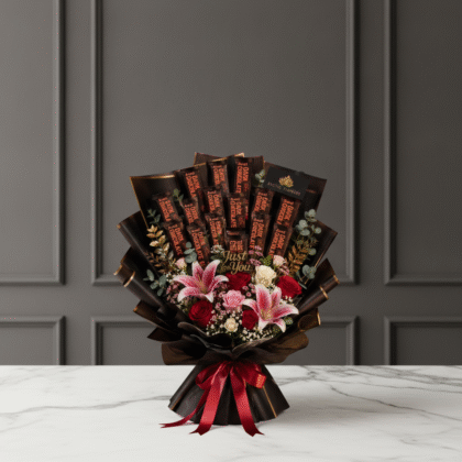Midnight Indulgence Chocolate Bouquet
