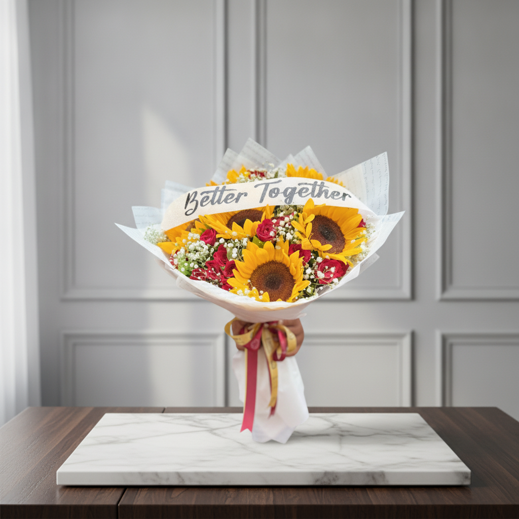 Golden Harmony Bouquet - Image 7